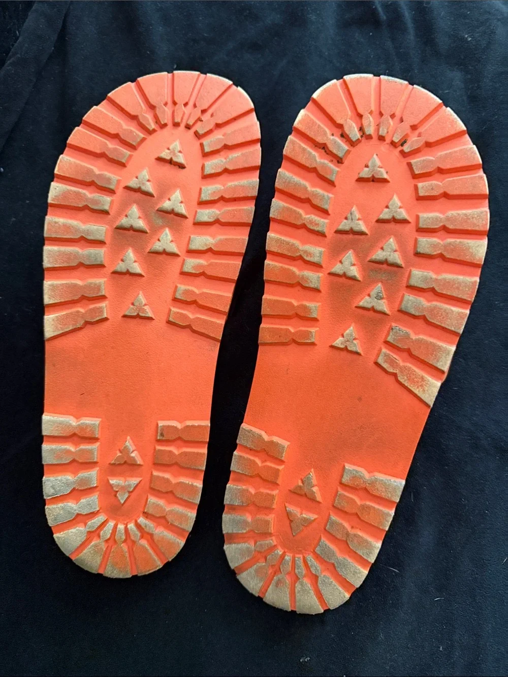 Versace Jeans Couture Orange Slide Sandals